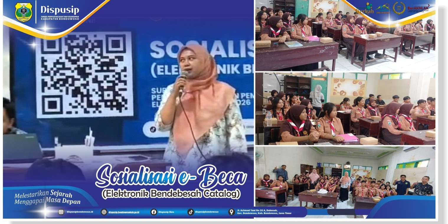Sosialisasi E-Beca Di SMP Negeri 1 Bondowoso