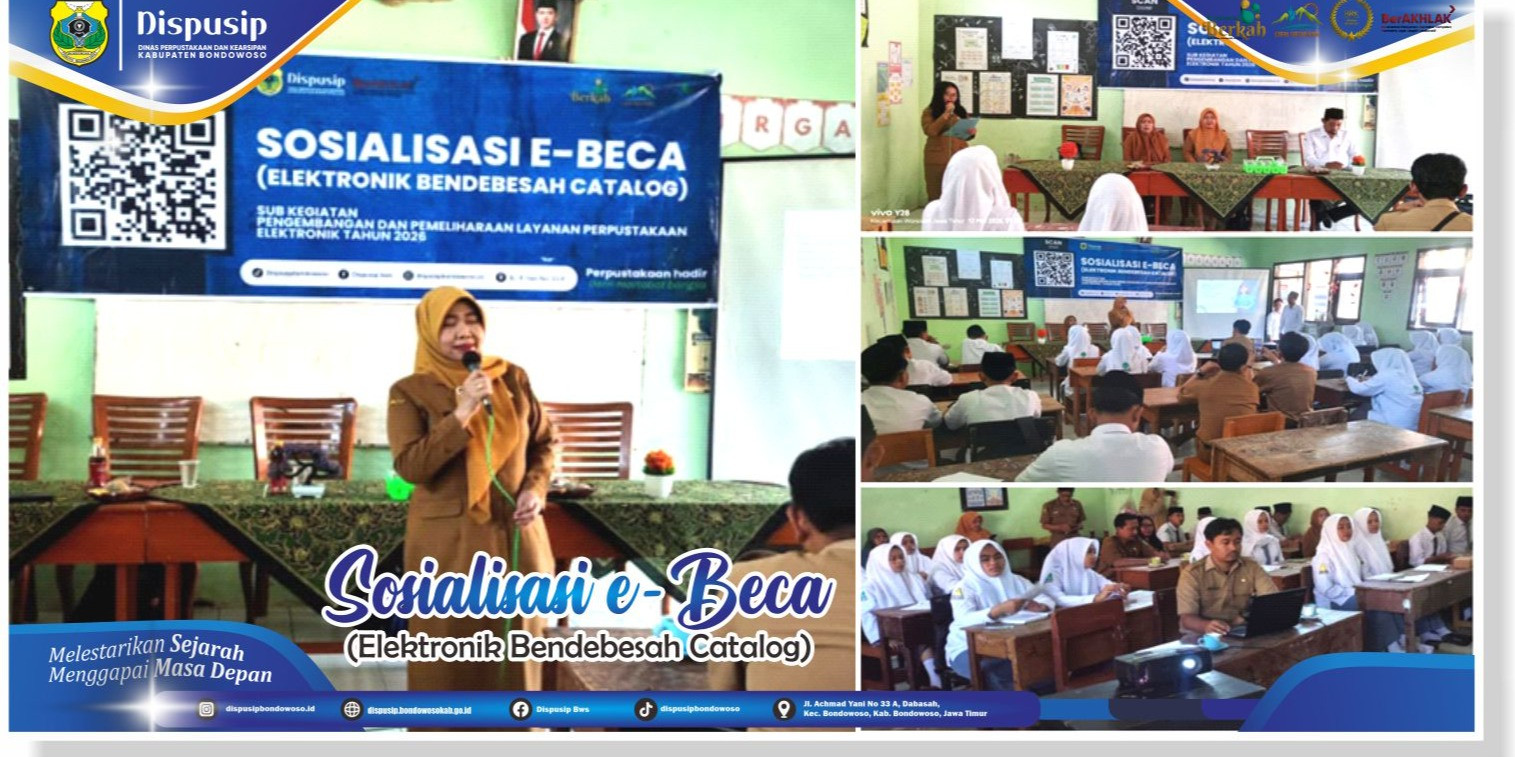 Sosialisasi E-Beca di MA Manbaul Ulum - Tangsil Wetan - Wonosari