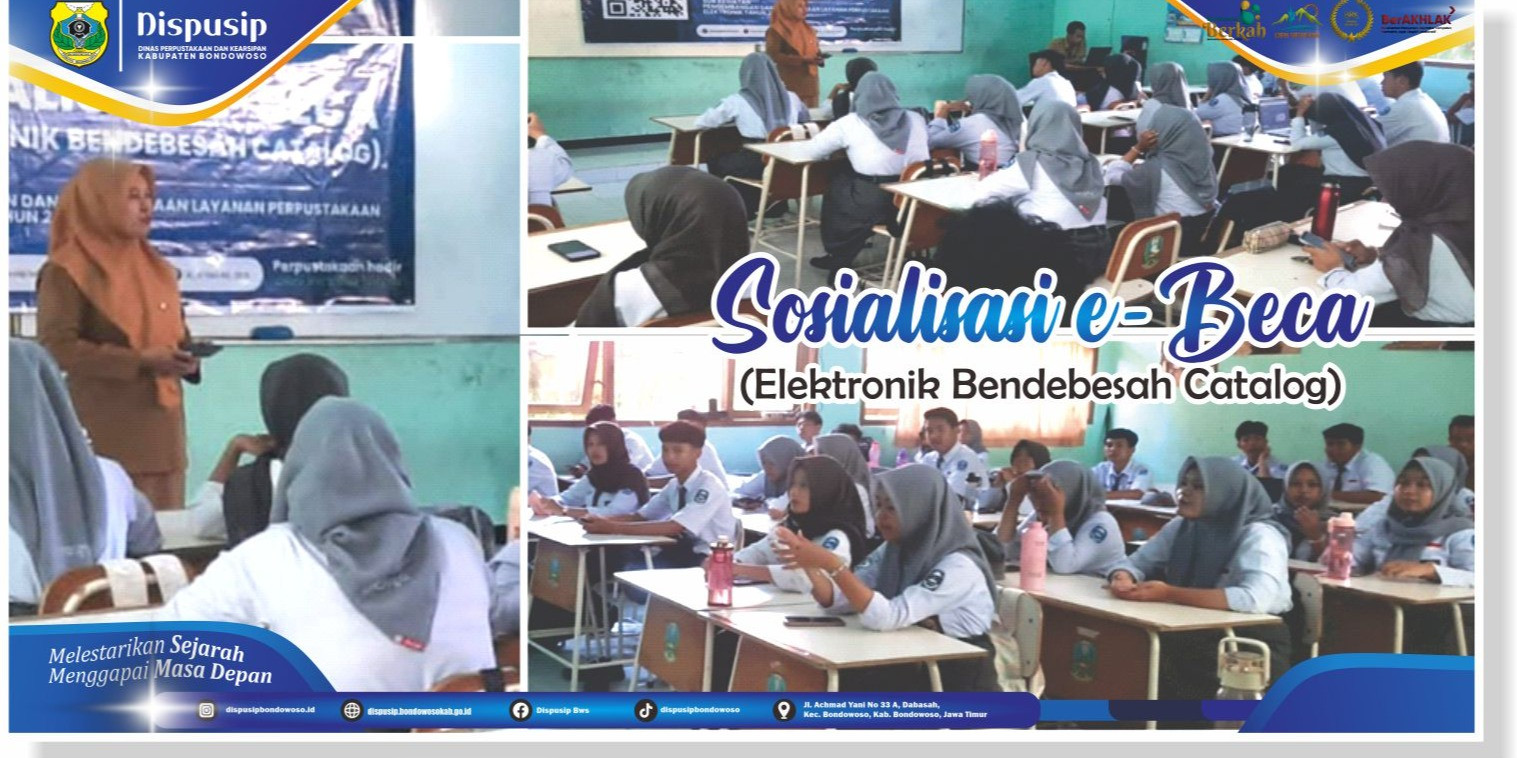 Sosialisasi E-Beca Di SMAN 1 Tenggarang